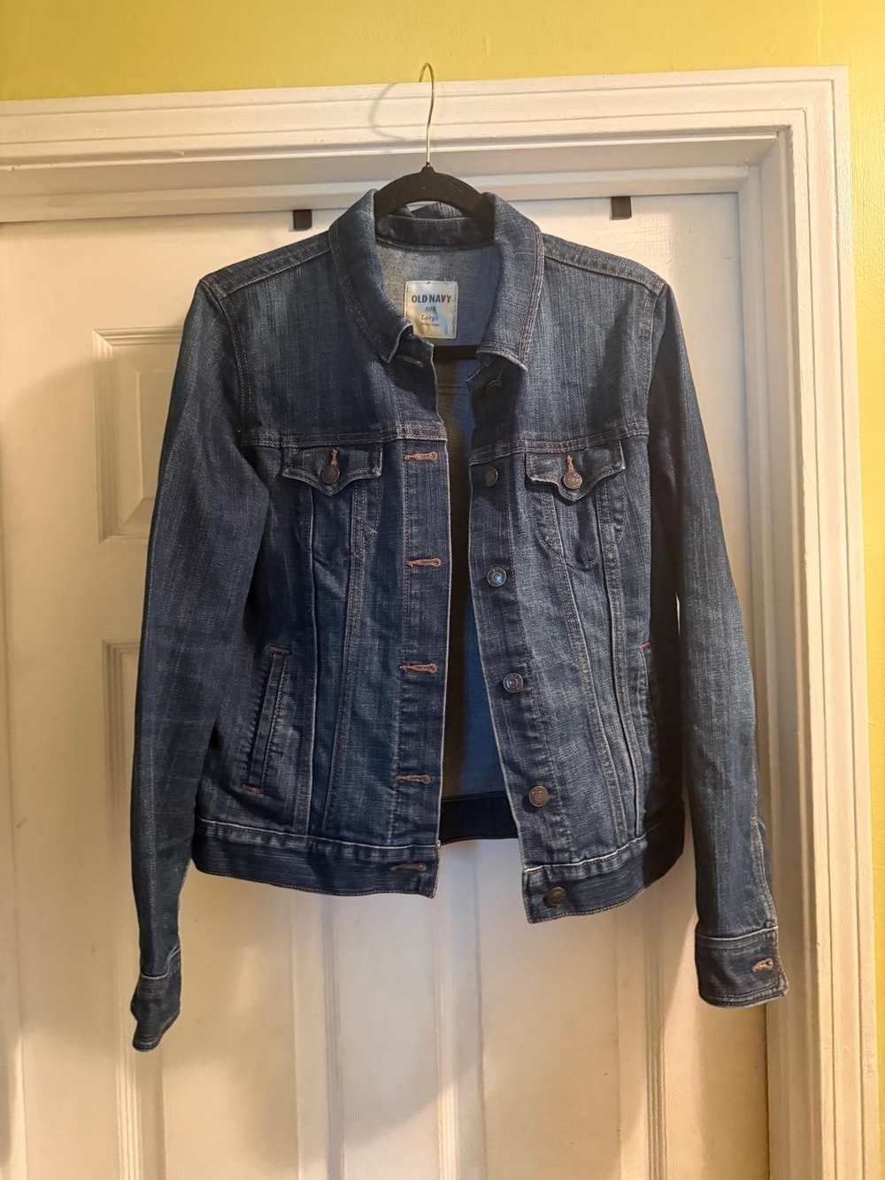 Old Navy Medium Wash Blue Denim Jacket